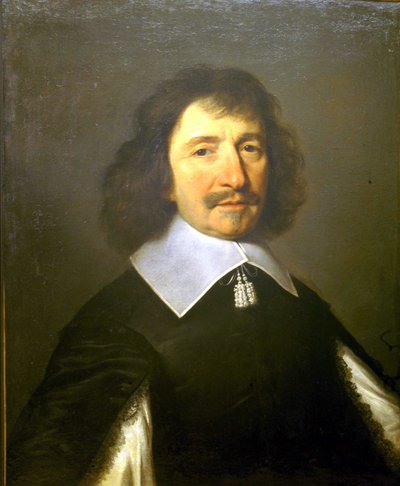 Portret van Vincent Voiture (1597-1648) door Philippe de Champaigne